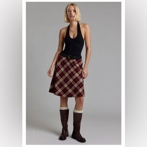 BDG Joanna Ribbed Knit Halter Top